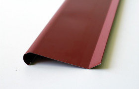 Ламель Гамма-жалюзи, ширина 156 мм, двустороннее полимерное глянцевое покрытие, RAL 3005